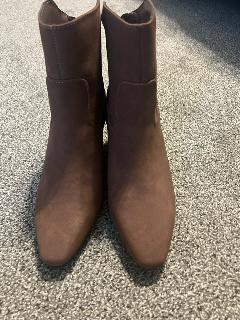 Women's Brown Ankle Boots - Classic Sleek Style